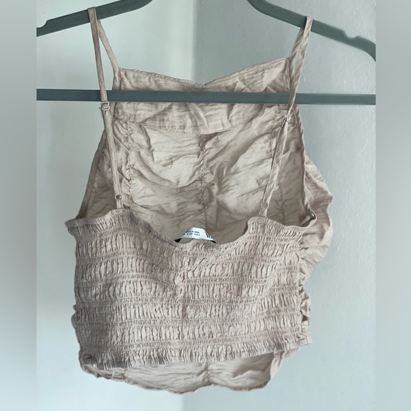 Zara Ruffled Look Crop Top - Picture 4 of 5